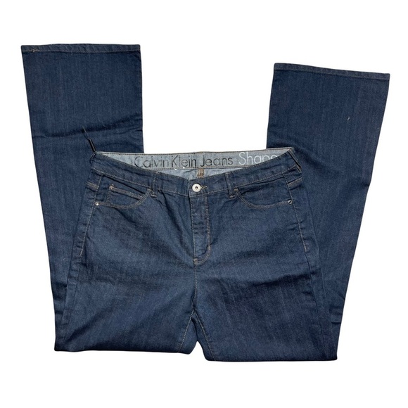 Calvin Klein Jeans Shape Straight Leg Denim Jeans 33/16 - Picture 3 of 7